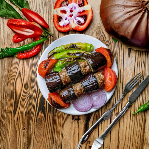 كباب بالباذنجان